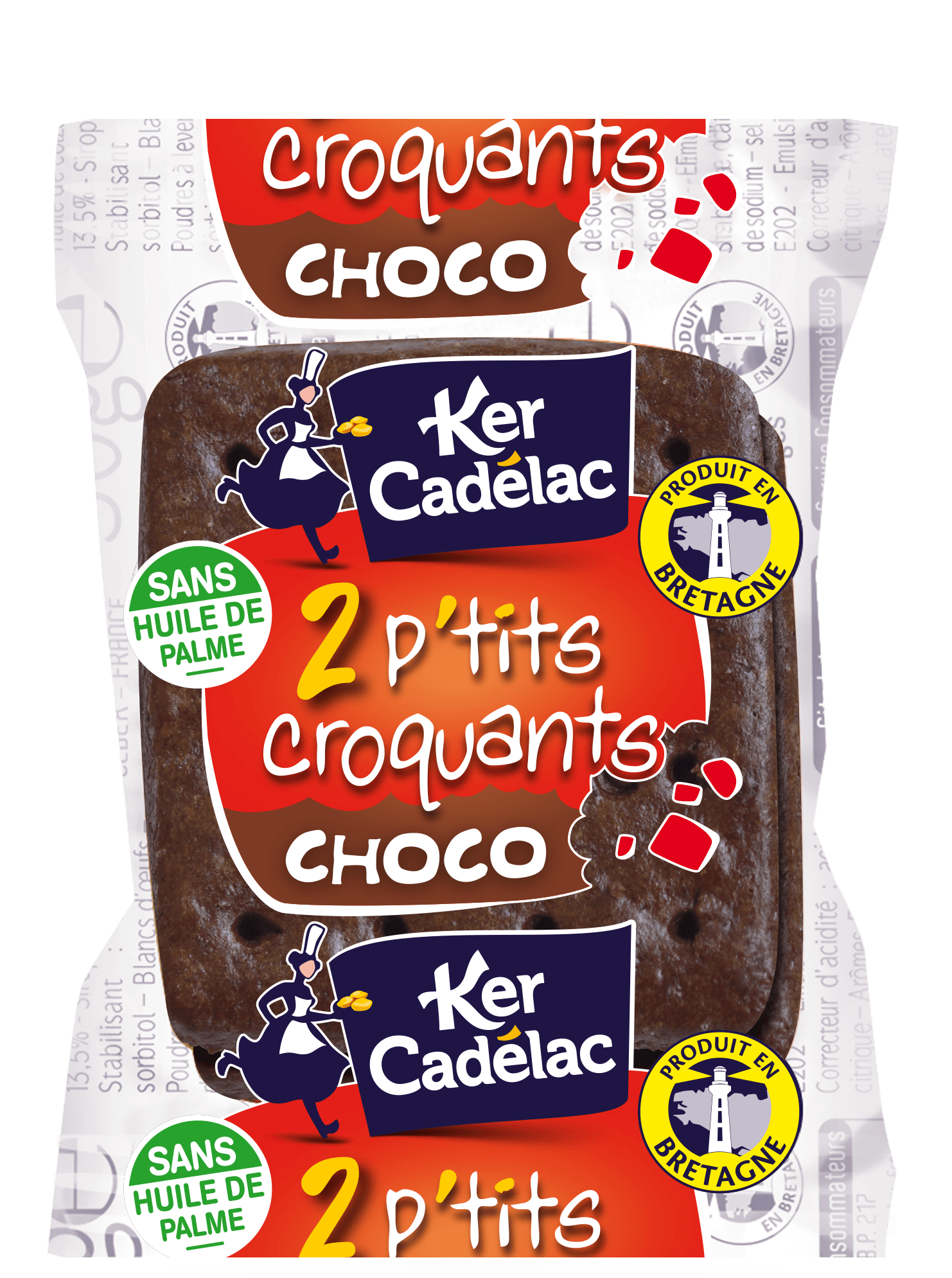 Ptits Croquants Chocolat Ker Cadélac 