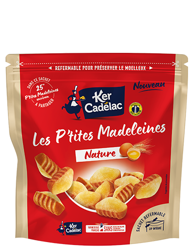 Les P’tites Madeleines Nature | Ker Cadélac