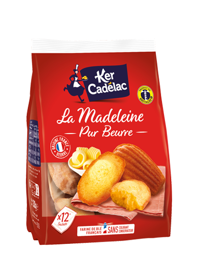 Madeleine pur beurre | Ker Cadélac